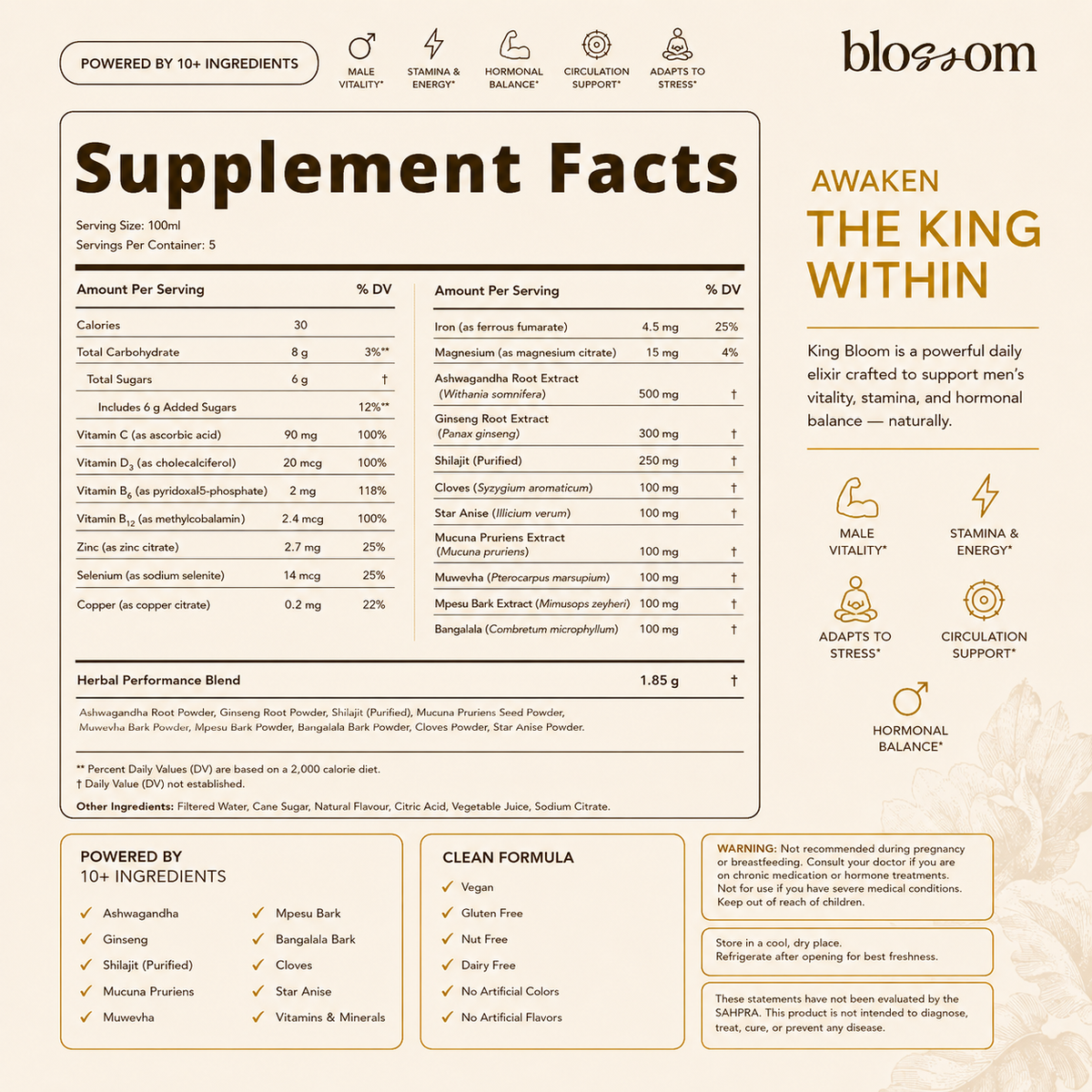 King Bloom Juice - Awaken the King